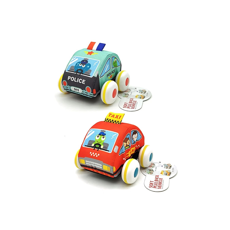 HE0254 Soft Pull Back Vehicle - Singles Large