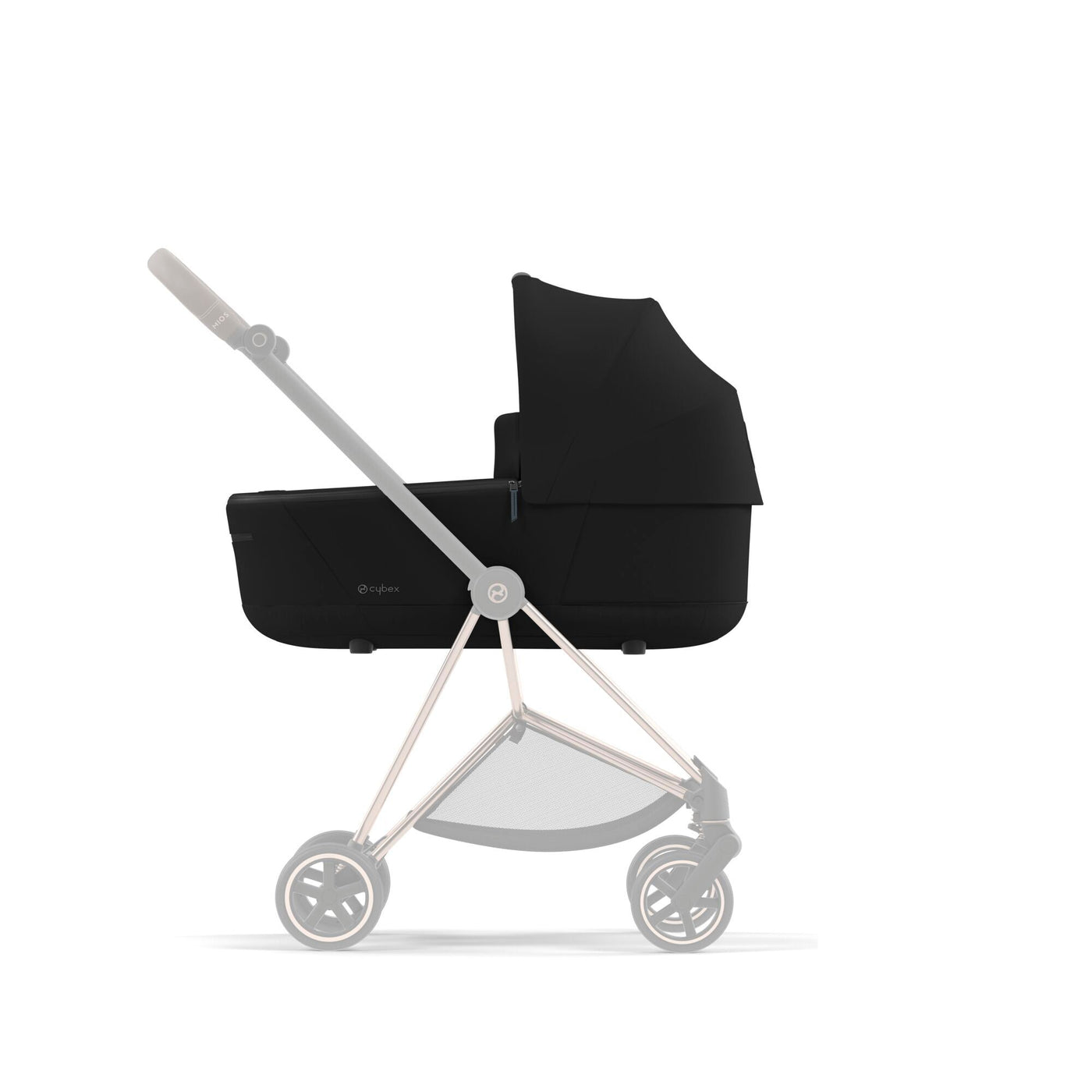 MIOS Gen 4 Lux Carry Cot Deep Black