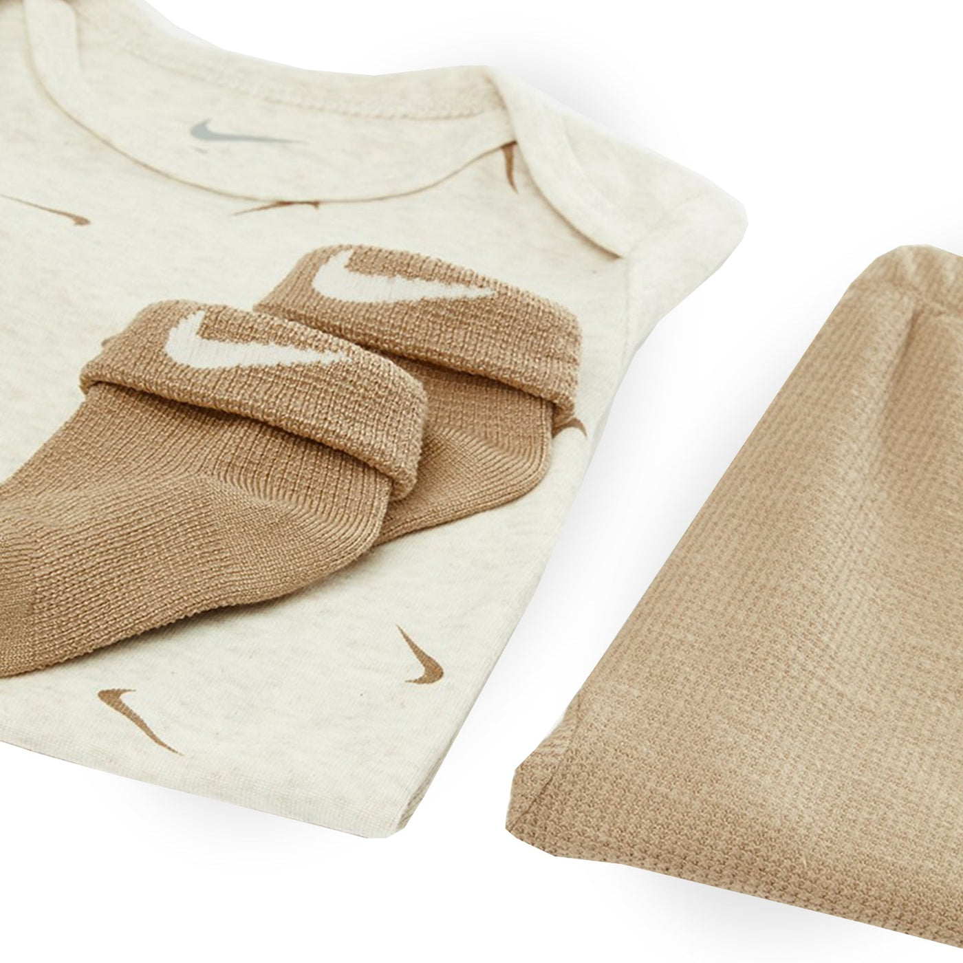 Nike NHN 3 Piece Bodysuit & Waffle Pant - Hemp