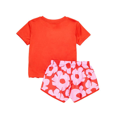 Nike NKG Floral DF Sprinter Short S - Picante Red