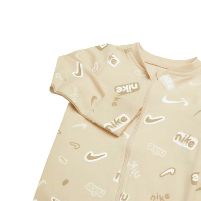 Nike E1D1 AOP Footed Coverall - Sanddrift