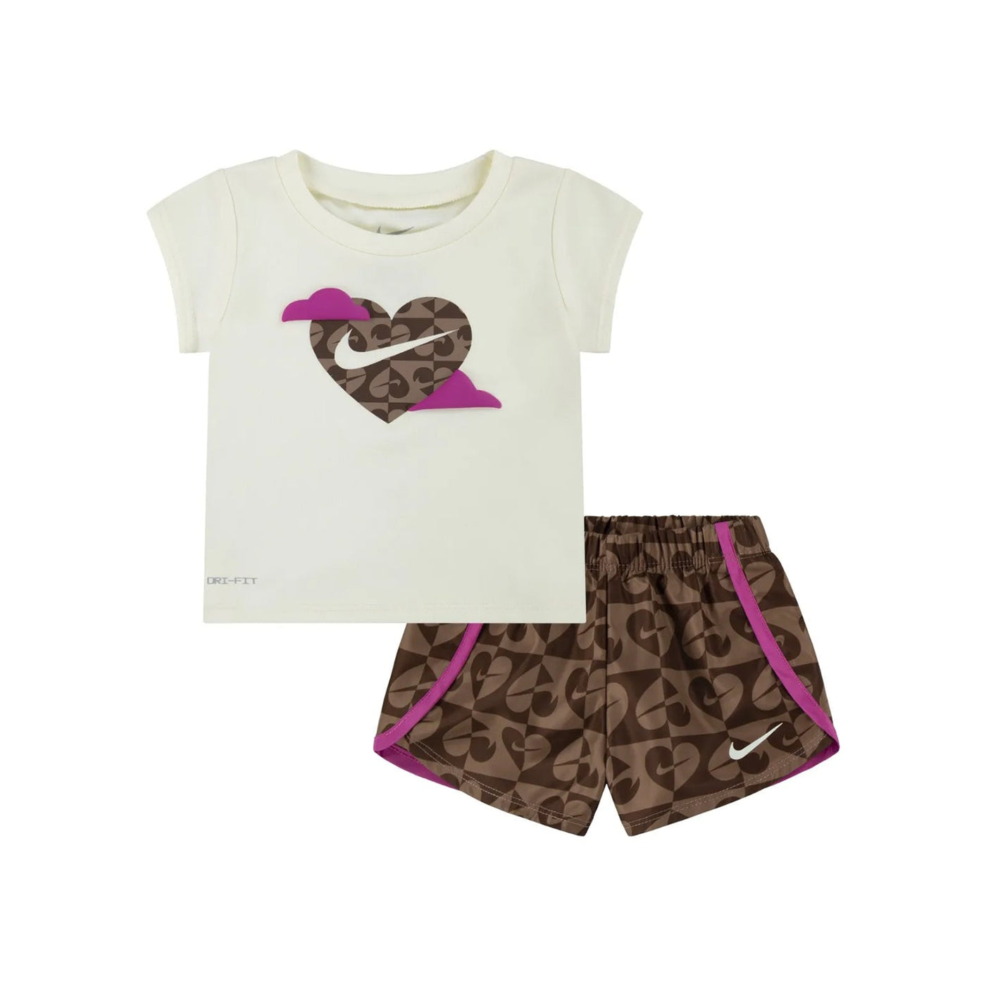 Nike Kids Sweet Swoosh Sprinster Set - Cacao Wow
