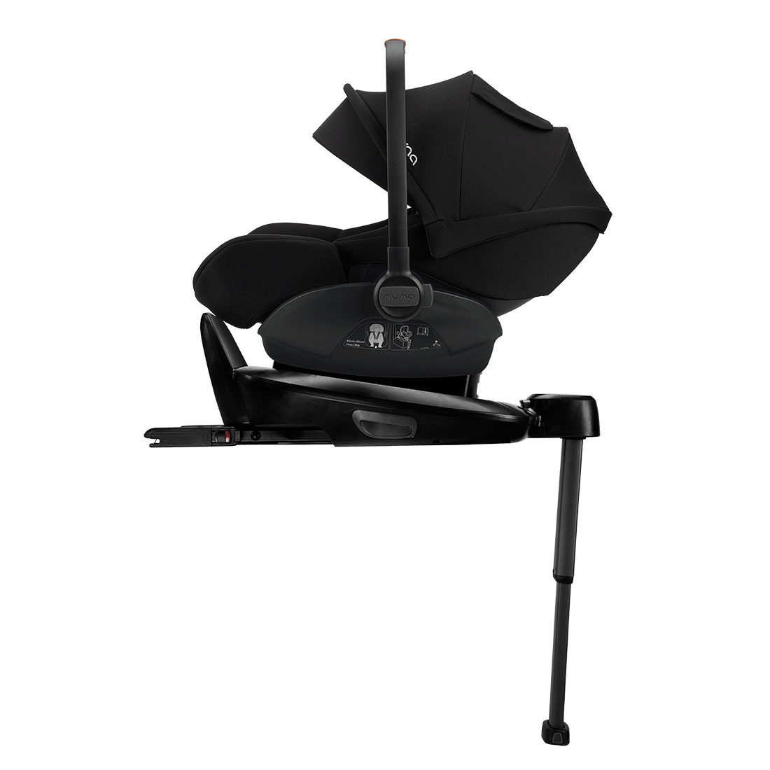 Nuna ARRA™ next infant car seat – Caviar Chocolate