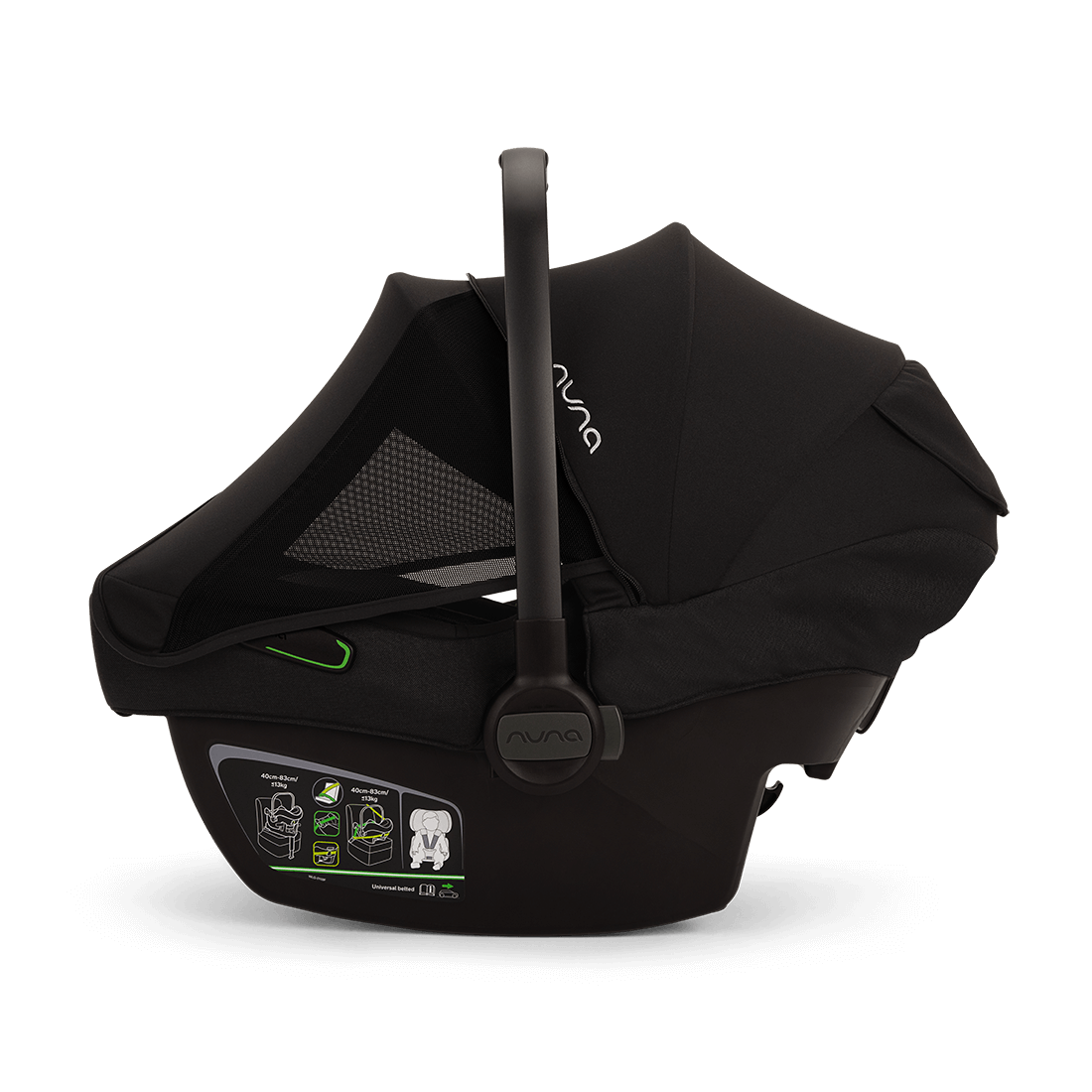 Nuna PIPA™ next infant car seat – Caviar