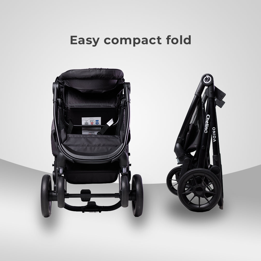 Onida Flex II Black Travel System