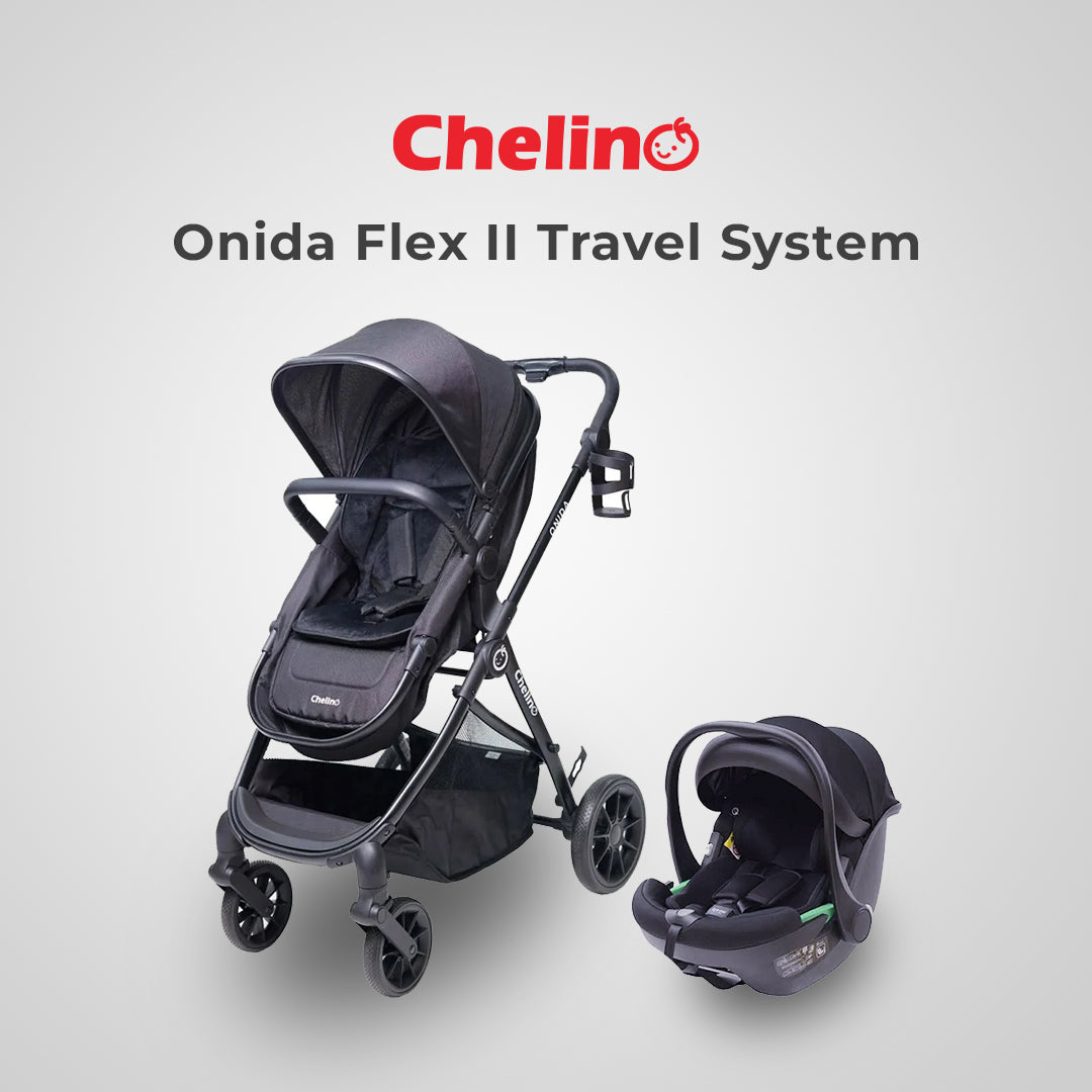 Onida Flex II Black Travel System