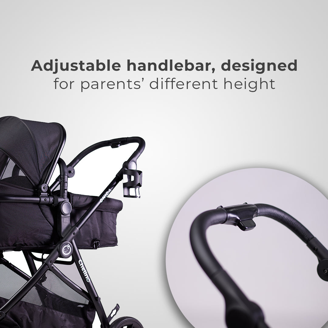 Onida Flex II Black Travel System