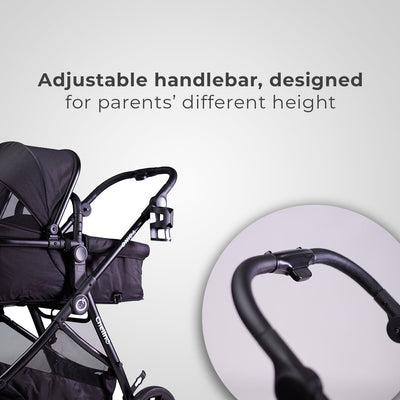 Onida Flex II Black Travel System