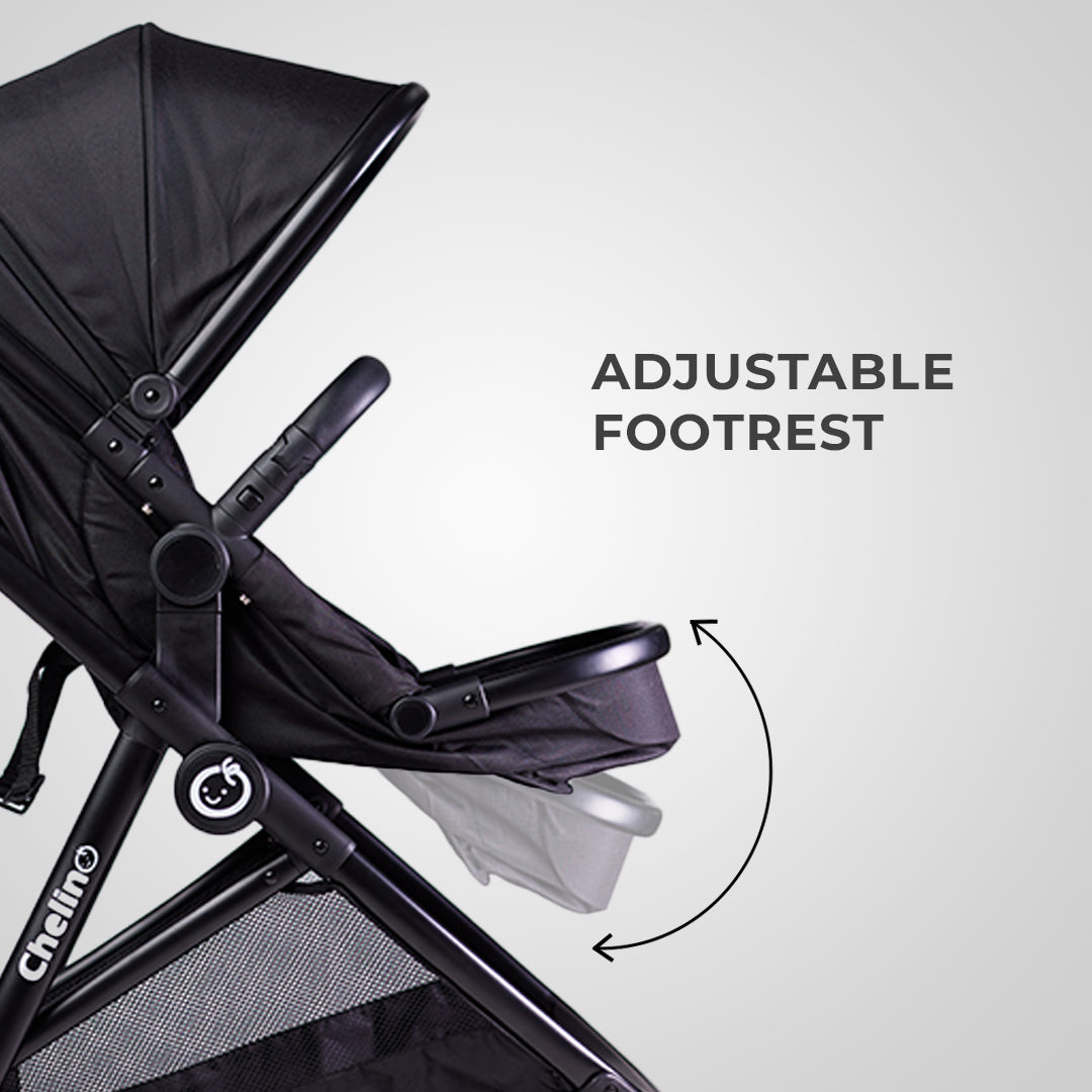 Onida Flex II Black Travel System