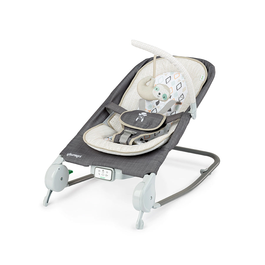 Ingenuity Happy Belly Rock-to-Bounce Massage Seat - Parker