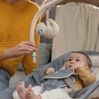 Ingenuity Happy Belly Rock-to-Bounce Massage Seat - Parker