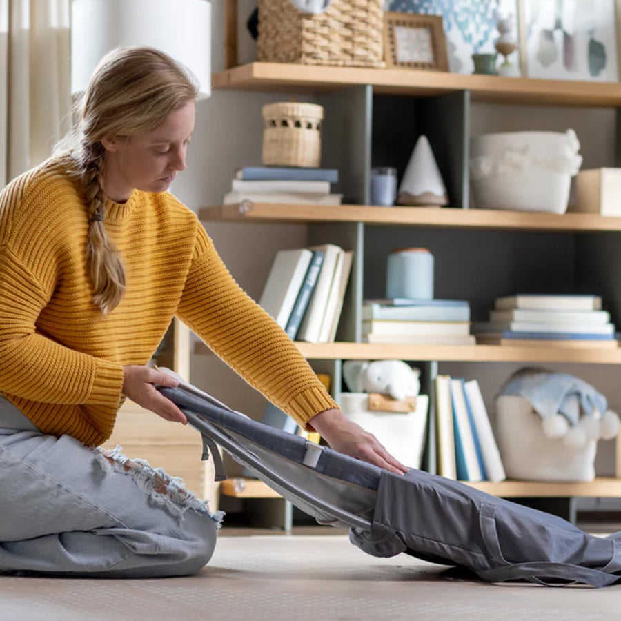 Ingenuity Happy Belly Rock-to-Bounce Massage Seat - Parker