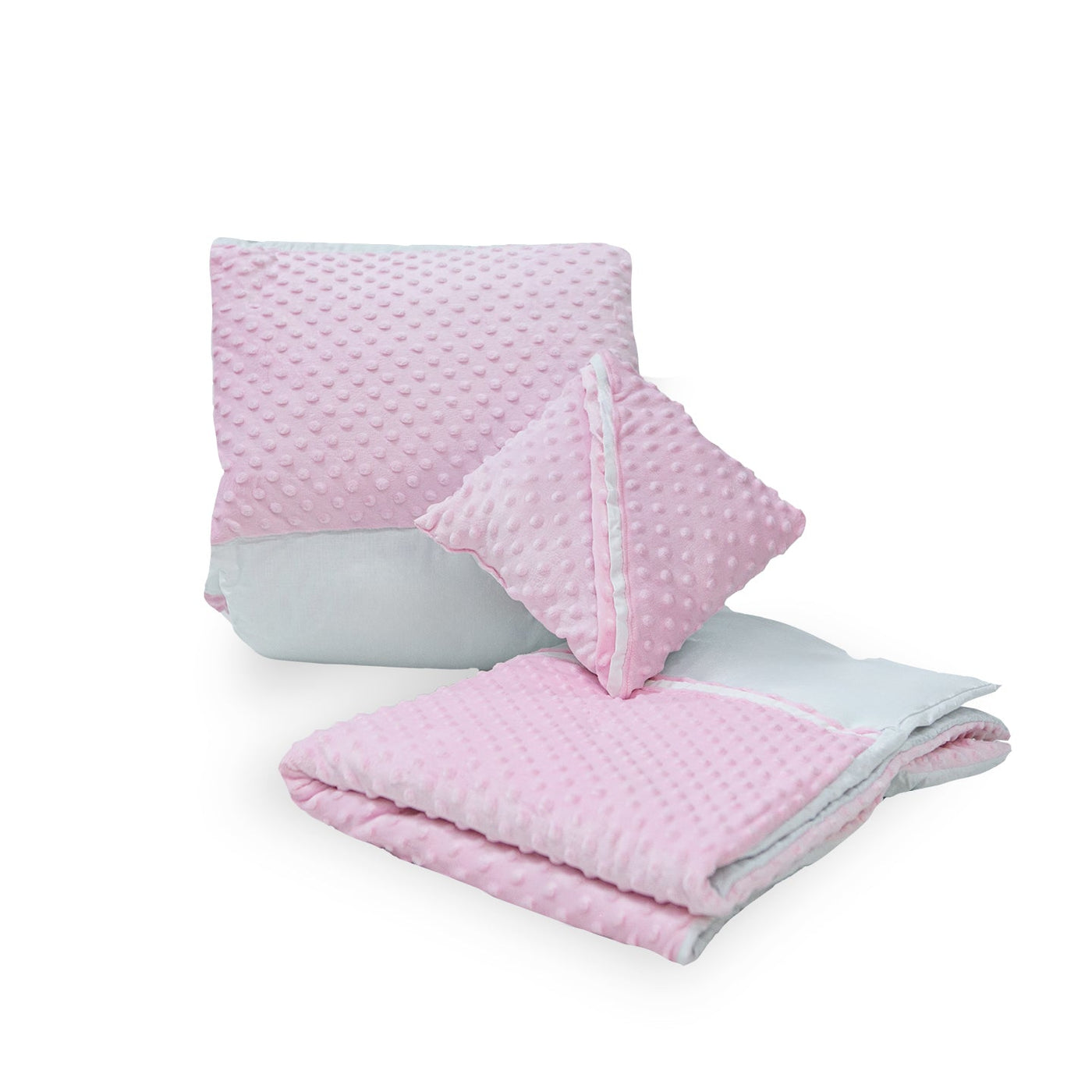 Pink & White Selina Cot Bedding Set
