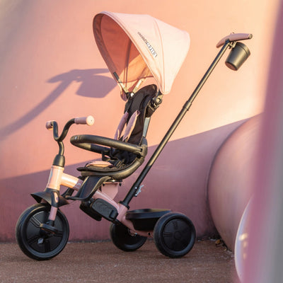 QPlay Elite Platinum Tricycle W/Reversing Seat Grey