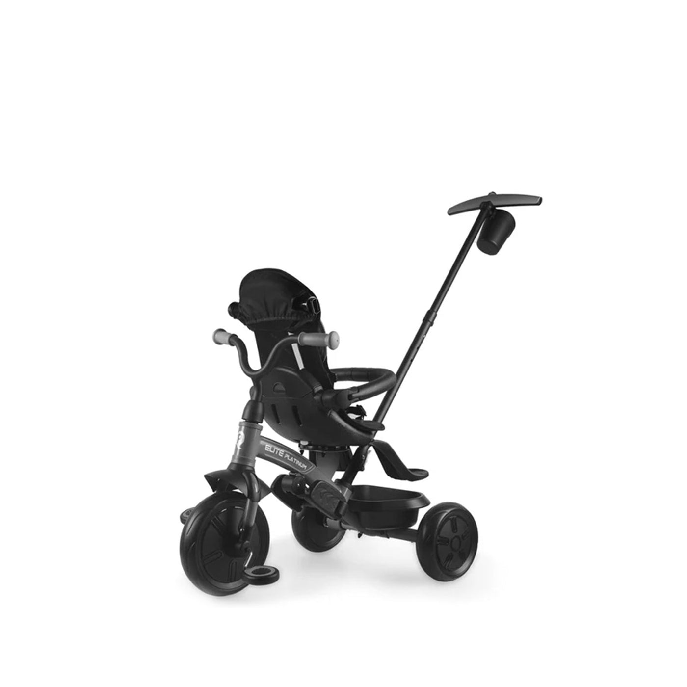QPlay Elite Platinum Tricycle W/Reversing Seat Grey
