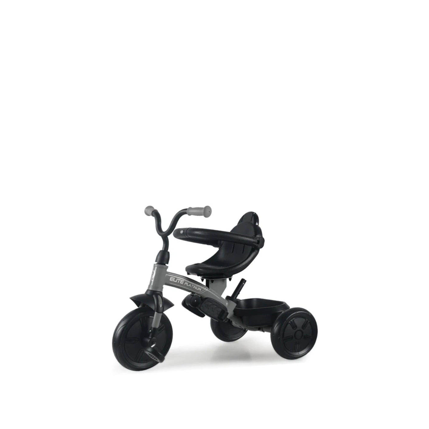 QPlay Elite Platinum Tricycle W/Reversing Seat Grey