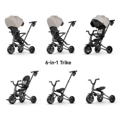 QPlay Nova Niello Tricycle Black