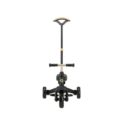 QPLAY Stager 3 IN 1 Tricycle W/Child Pushchair - Black & Gold
