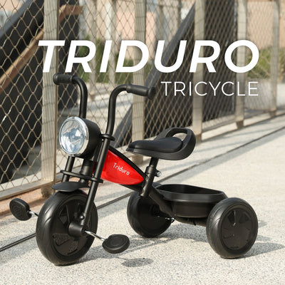 QPLAY Triduro Black Tricycle