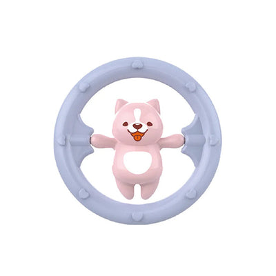 Baby Teether Rattle Toys Pestle Colours