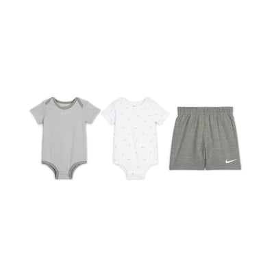 Nike NKN Be Stripe Swooshfetti 3 Pack - BK Grey Heather