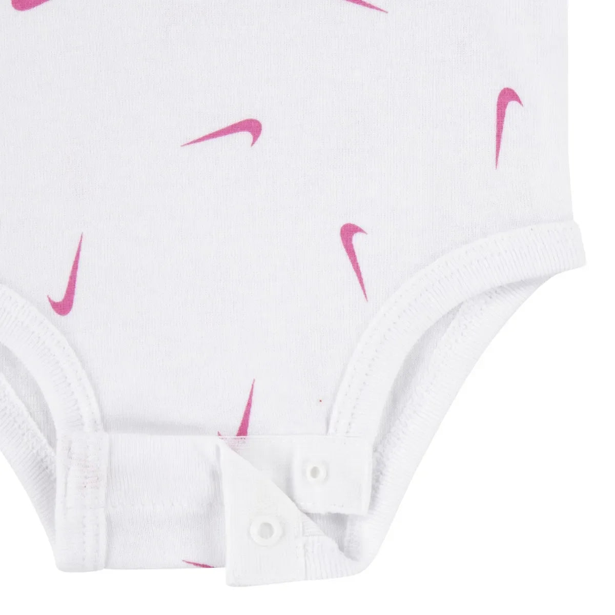 Nike Baby Long Sleeve 3 Pack - White Playful Pink
