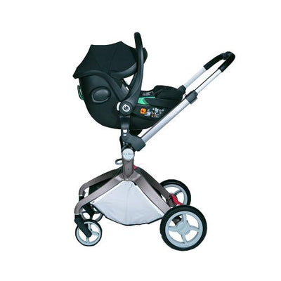 HotMom Cocoon White Stroller