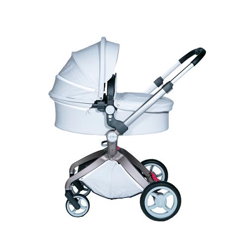 HotMom Cocoon White Stroller
