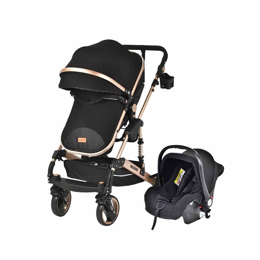 Bee Black & Gold Travel System