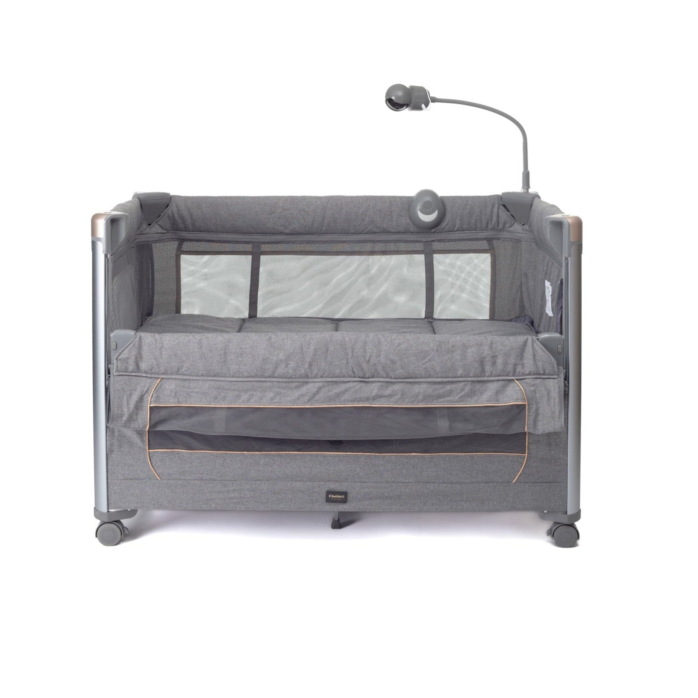 Cuddle Me Lux 2 in 1 Camp Cot with Baby Monitor