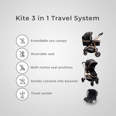Kite 3 in 1 Travel System