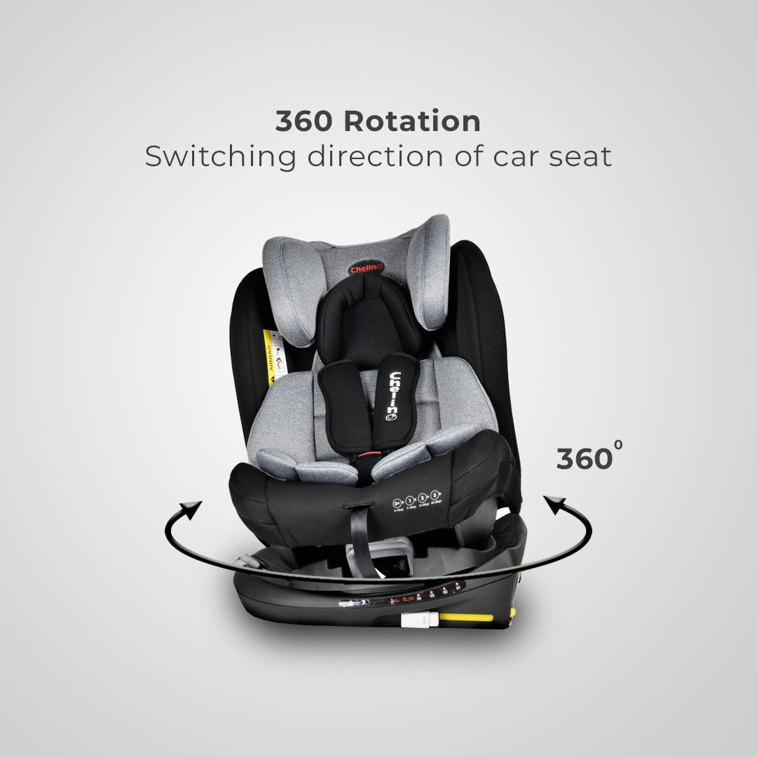 Pilot All Stages Isofix 360 Spin