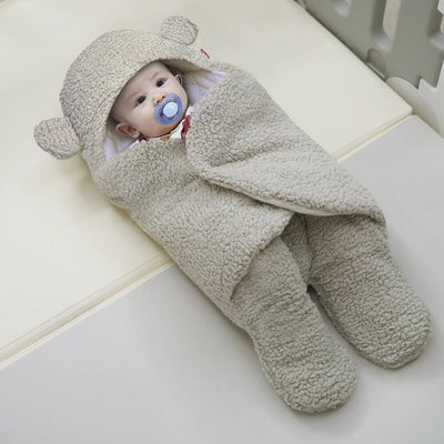 Baby Swaddle Sleeping Bag Grey - 6 - 9 Months
