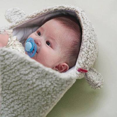 Baby Swaddle Sleeping Bag Grey - 6 - 9 Months