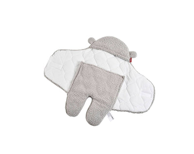 Baby Swaddle Sleeping Bag Grey - 6 - 9 Months